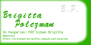 brigitta polczman business card